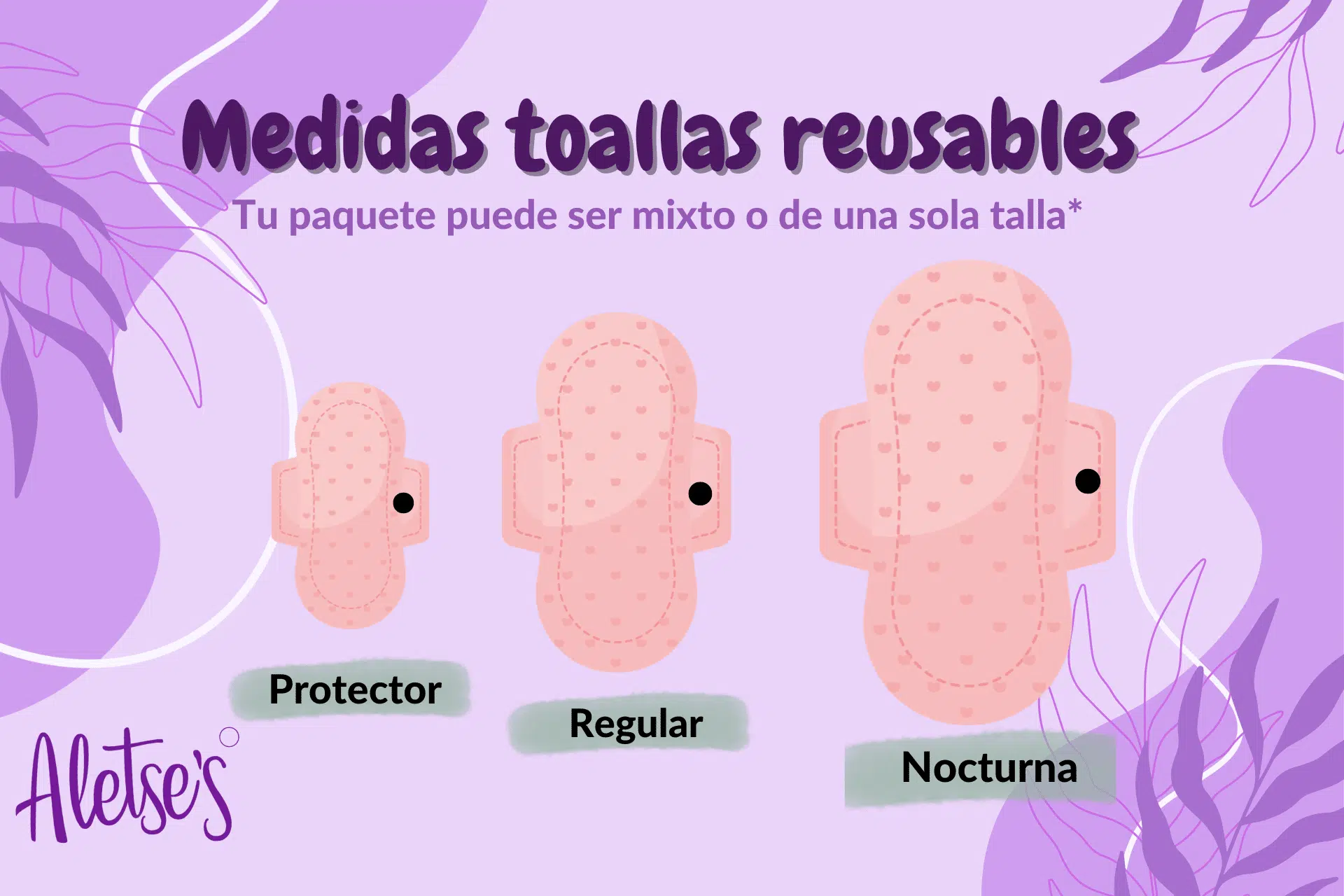 Toallas Reusables Aletse's - Imagen 17