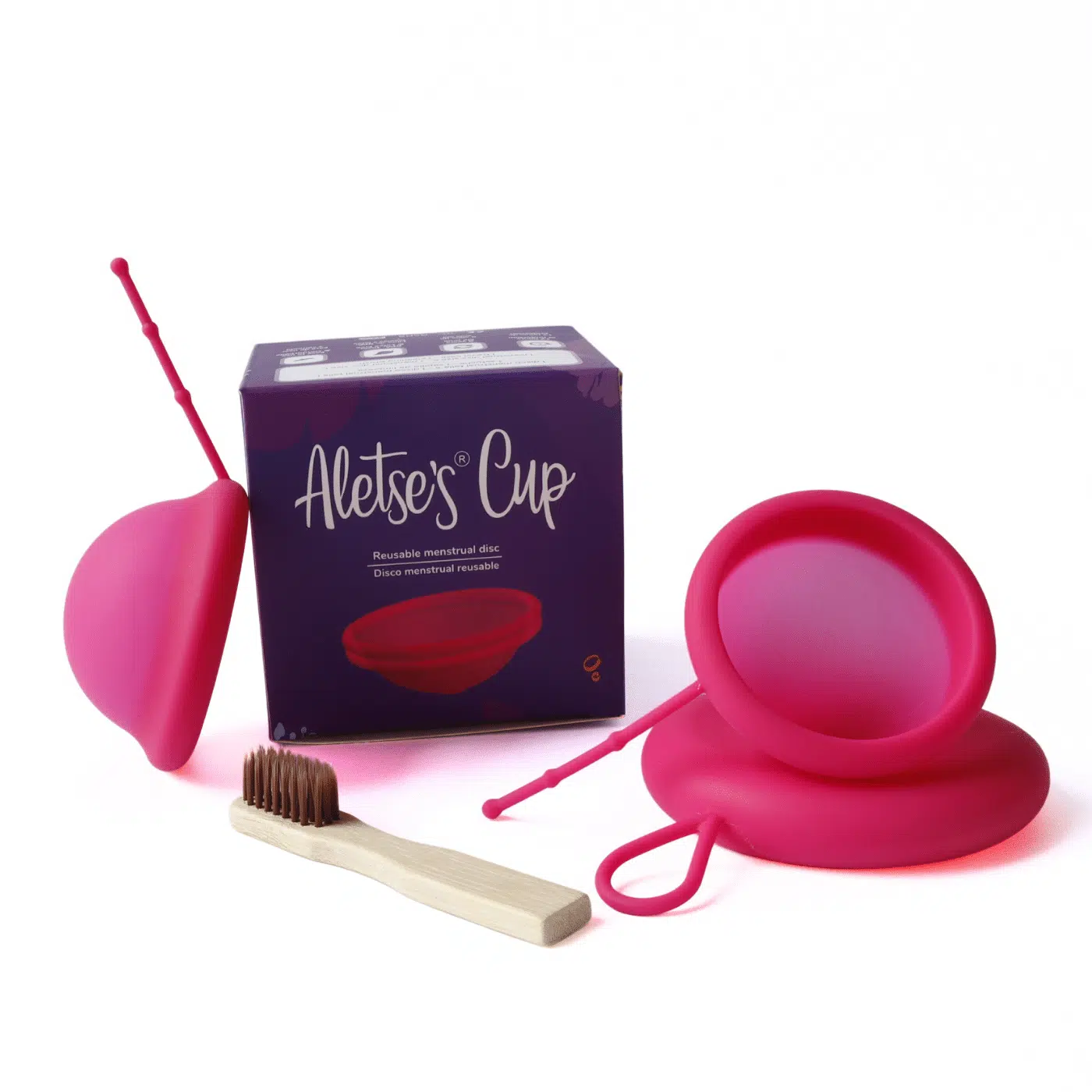 Kit Discos Menstruales Aletse's Básico - Imagen 2