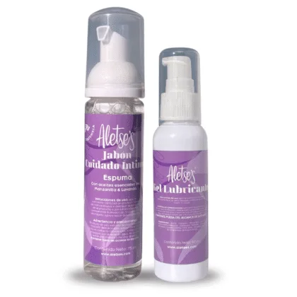 Dúo Confort: Lubricante + Jabón Íntimo